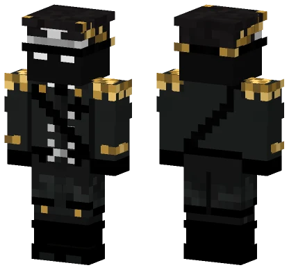 Dark Honell Suit Minecraft skin