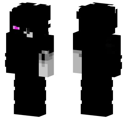 Dark Hooded Figure Minecraft skin