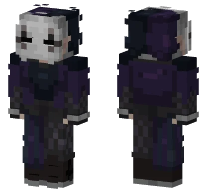 Dark Hooded Figure Minecraft skin