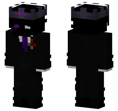 Dark Hooded Figure Minecraft skin