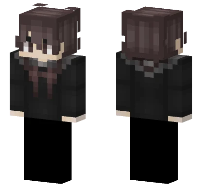 Dark Hoodie Boy Minecraft skin