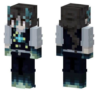 Dark Hoodie Character Minecraft skin