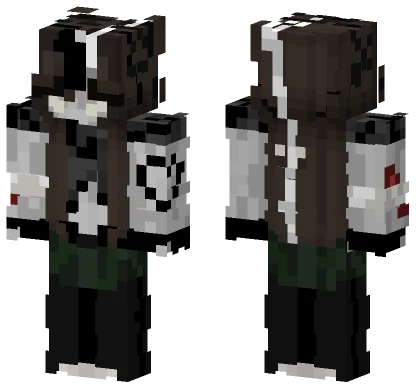 Dark Hoodie Guy Minecraft skin
