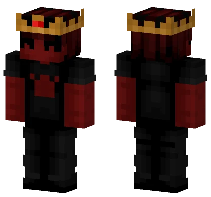 Dark King Minecraft skin