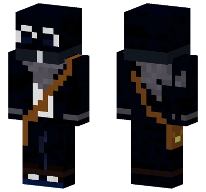 Dark Knight Armor Minecraft skin