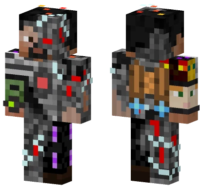 Dark Knight Armor Minecraft skin