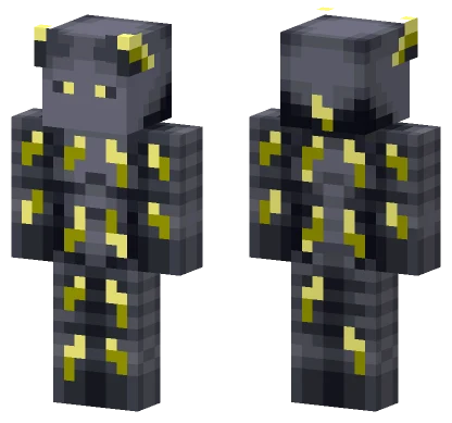 Dark Knight Armor Minecraft skin