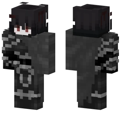Dark Knight Armor Minecraft skin
