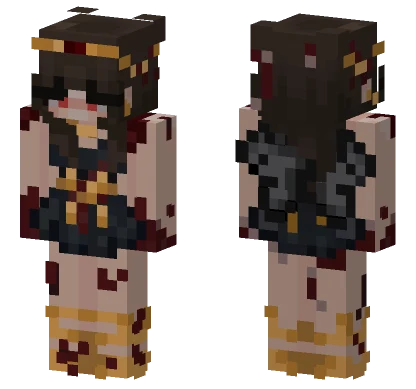 Brown Vestido Outfit Minecraft skin