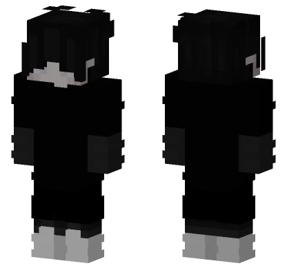 Dark Long Sleeve Minecraft skin