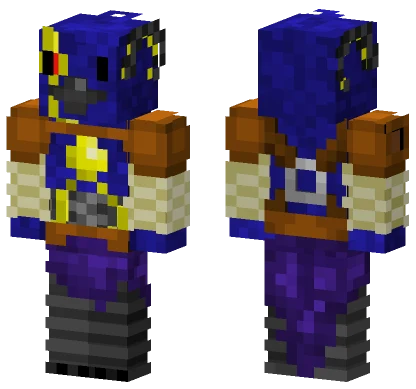 Dark Mage Robes Minecraft skin