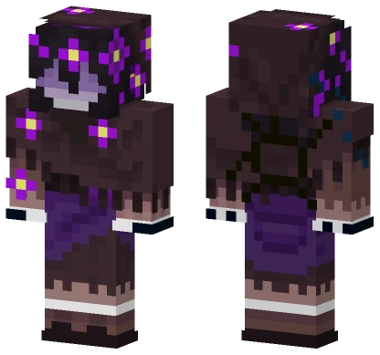 Dark Mage Robes Minecraft skin