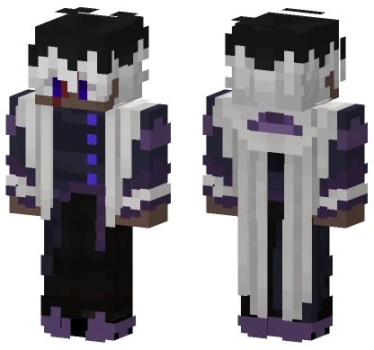 Dark Mage Robes Minecraft skin