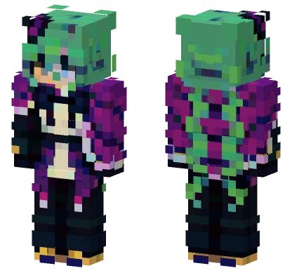 Dark Mage Robes Minecraft skin