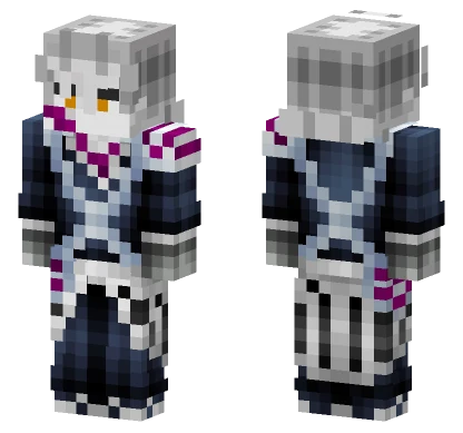 Dark Mage Robes Minecraft skin