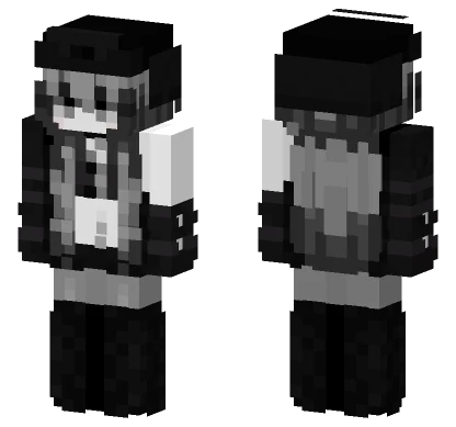 Toxi Goth Minecraft skin