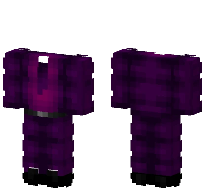 Dark Magenta Suit Tie Minecraft skin
