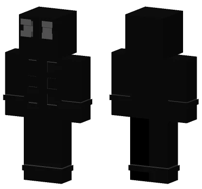 Dark Man With Effects Minecraft skin