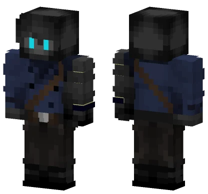 Dark Mech Suit Minecraft skin