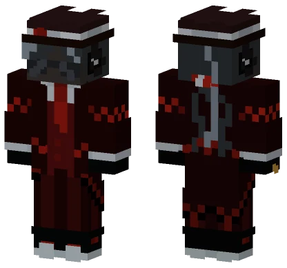 Dark Mech Warrior Minecraft skin