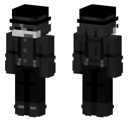 Dark Past OC Minecraft skin