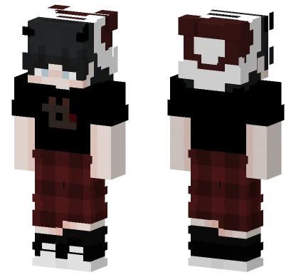 Dark Plaid Boy Minecraft skin