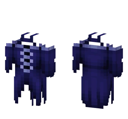 Dark Purple Dress Minecraft skin
