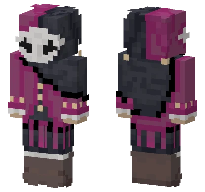 Dark Purple Outfit Minecraft skin