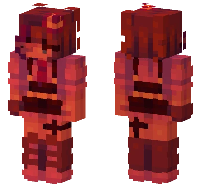 Dark Red Minecraft skin