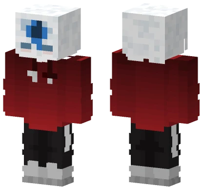 Dark Red Coat Minecraft skin