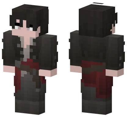 Dark Red Suit Minecraft skin