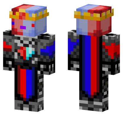 Dark Royal Axolice 1 Minecraft skin