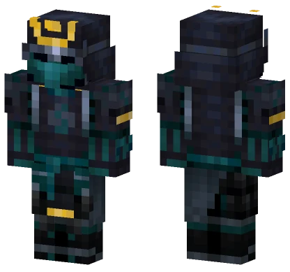 Dark Samurai Minecraft skin
