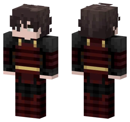 Dark Samurai Armor Minecraft skin
