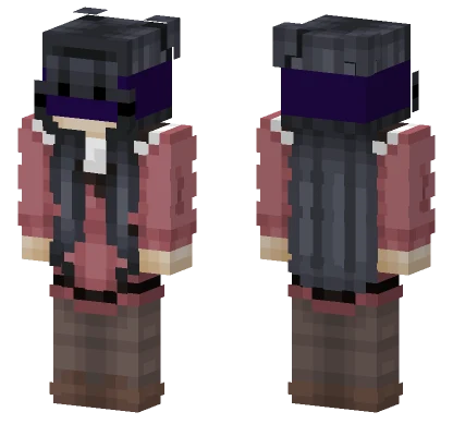Dark Samurai Warrior Minecraft skin