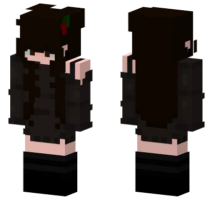Dark School Uniform Minecraft skin