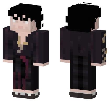 Dark School Uniform Minecraft skin