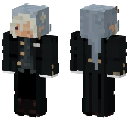 Mourning School Uniform Minecraft skin
