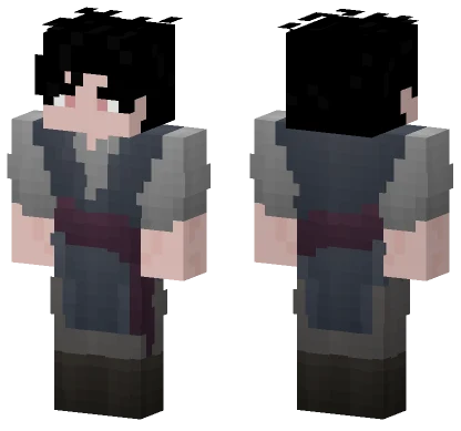 Dark School Uniform Boy Minecraft skin