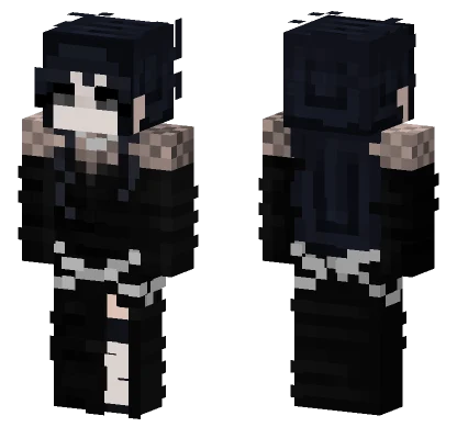 Dark School Uniform Minecraft skin