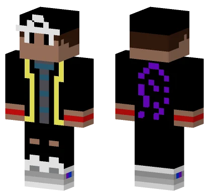 Dark Sorcerer Robes Minecraft skin