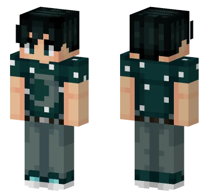 Dark Starry Outfit Minecraft skin