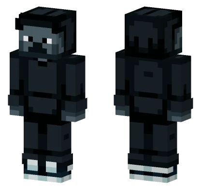 Dark Steve Minecraft skin