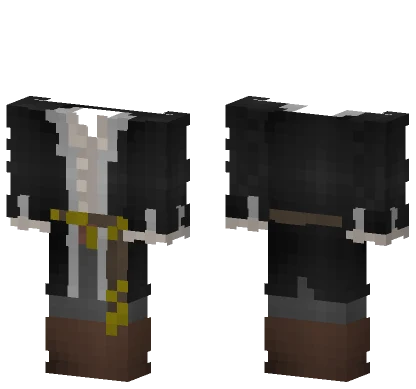 Dark Suit Gentleman Minecraft skin