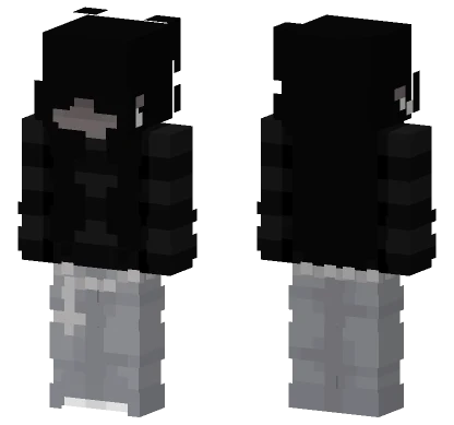 Dark Suit Operator Minecraft skin