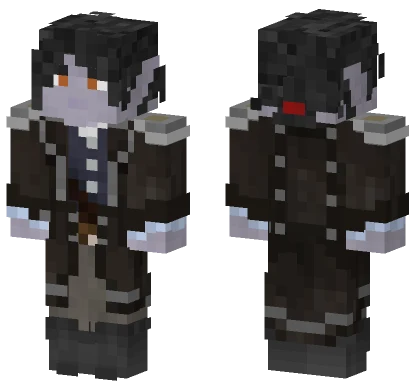 Dark Suit Vampire Minecraft skin