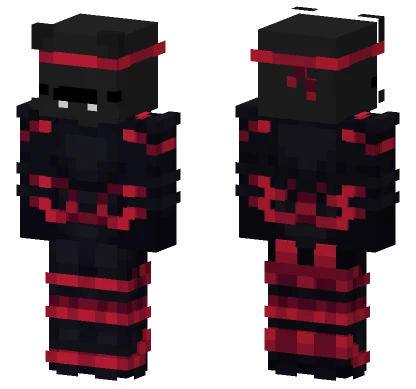 Dark Tech Suit Minecraft skin