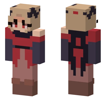 Dark Times FS Collab Minecraft skin