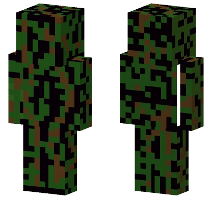 Dark Tree Camo Minecraft skin