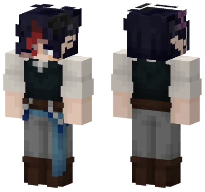 Dark Uniform Boy Minecraft skin